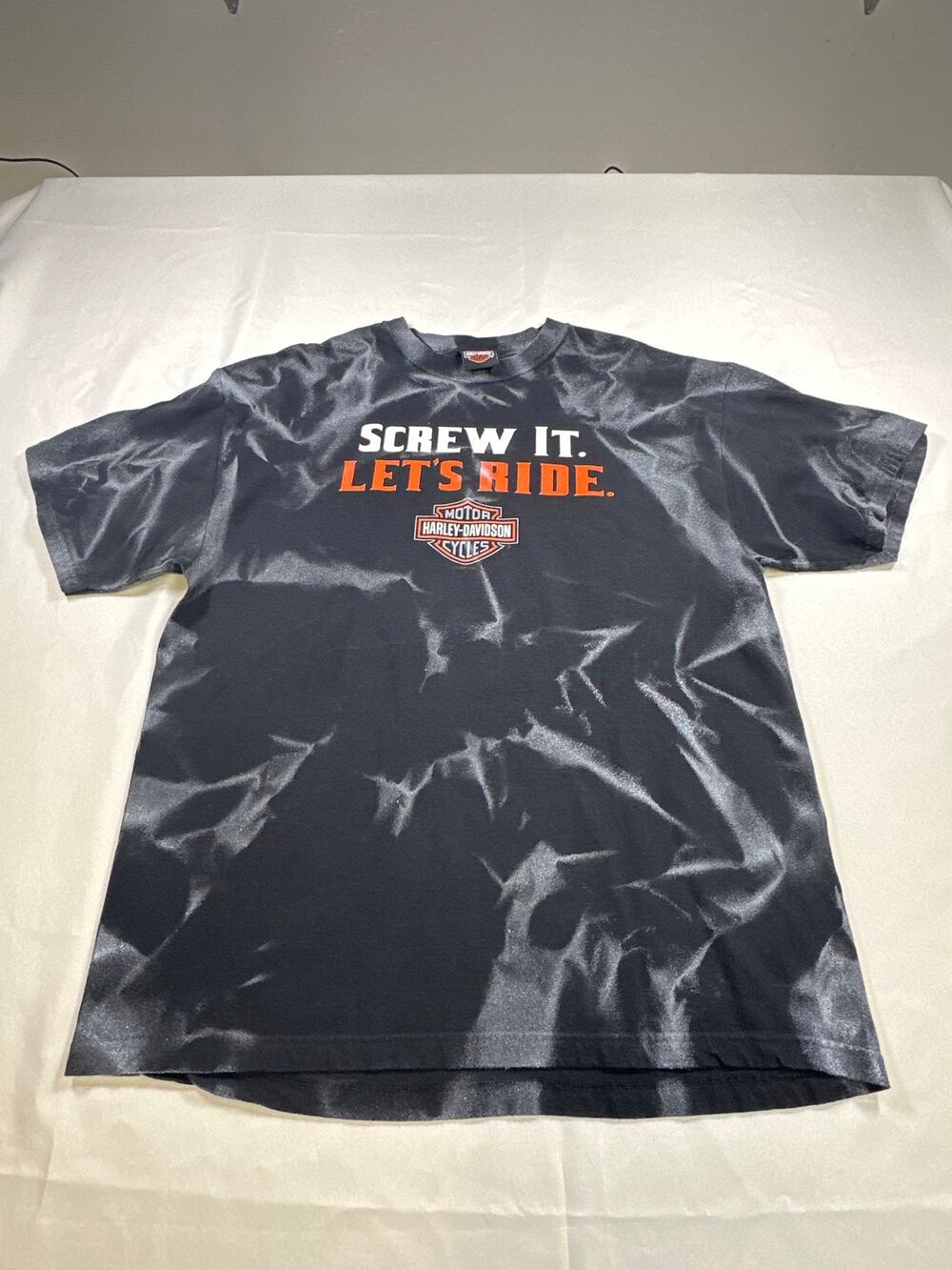 Harley Davidson Custom One Of A Kind Size XL T Shirt